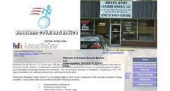 Desktop Screenshot of breelandcourierservice.com
